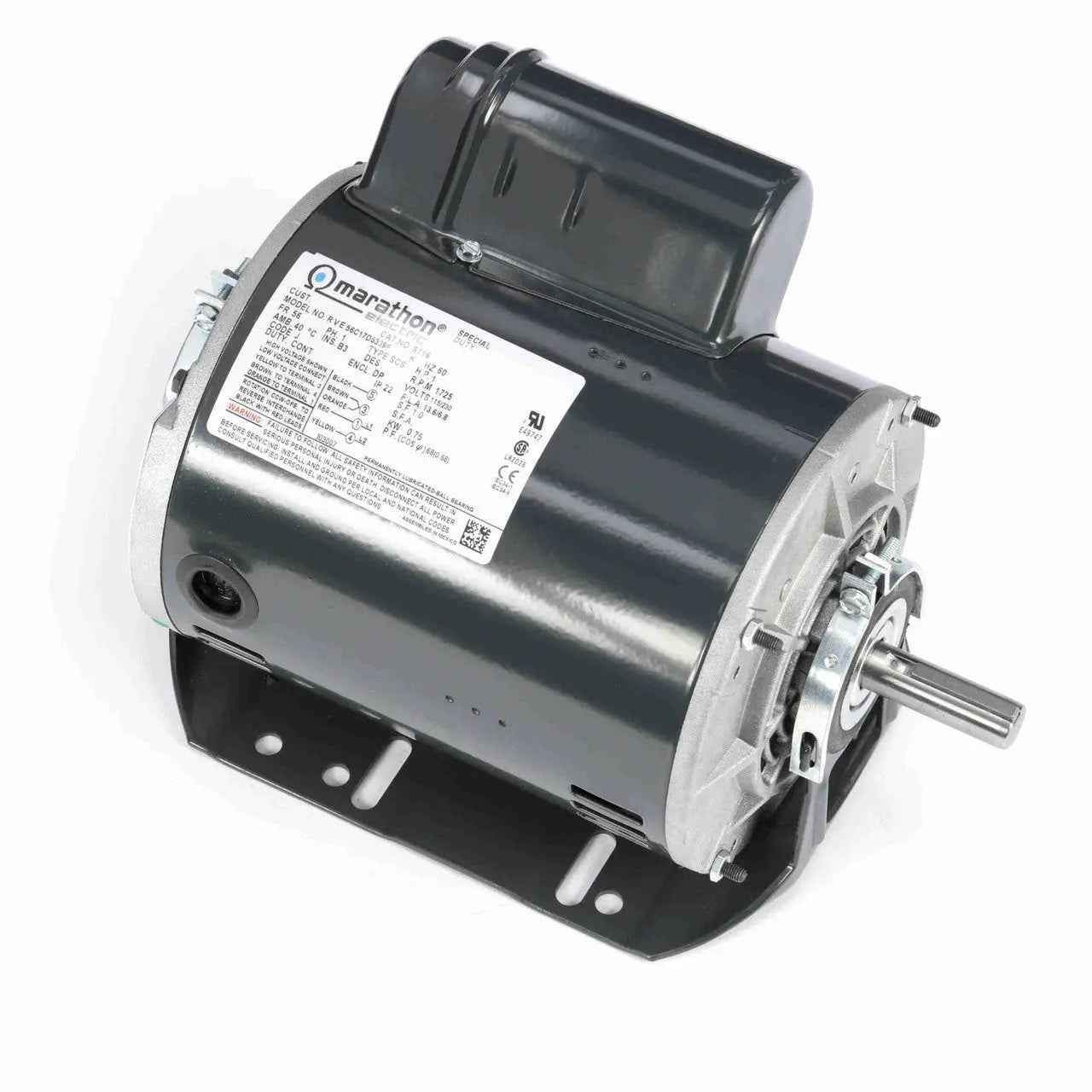 Marathon D311 | General Purpose Motor | 1/2 HP, 115V/208-230 V, 3450 RPM