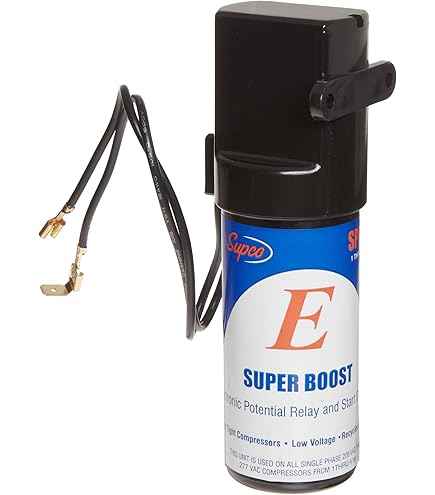 Supco SPP8E | E Series Hard Start Kit, 1-5 Hp, 170-277 Vac, 189-227 Mfd
