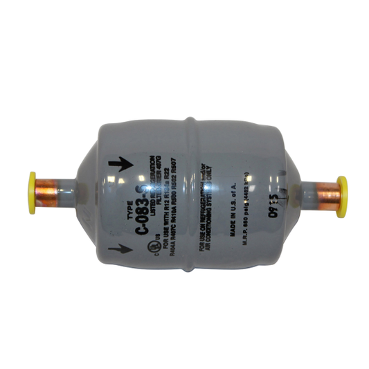 Sporlan C-083-S | Catch-All® Filter-Drier, 3/8" ODF Liquid Line