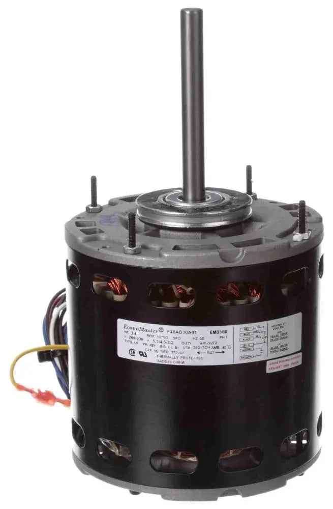Century EM3590 | Fan and Blower Motor | 3/4 HP, 208-230 V, 1075 RPM